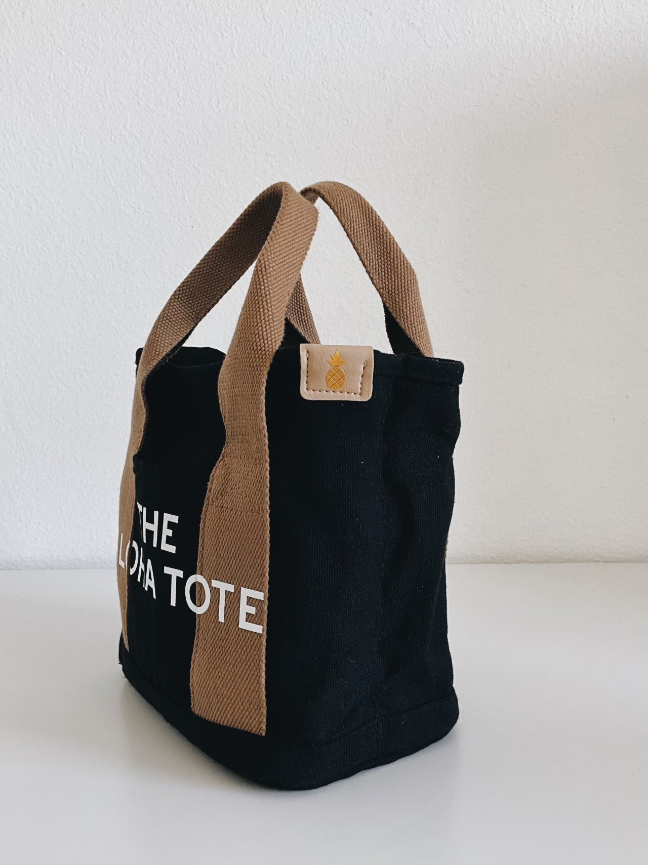 The Aloha Tote Mini (black/beige)