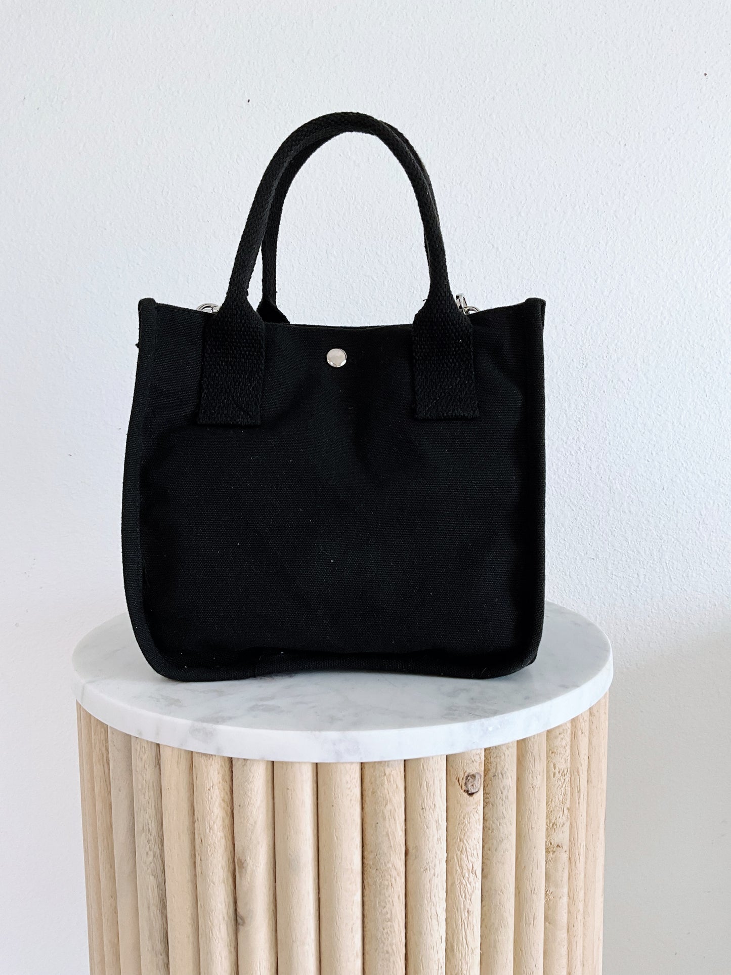 Little Aloha Tote (black/beige)