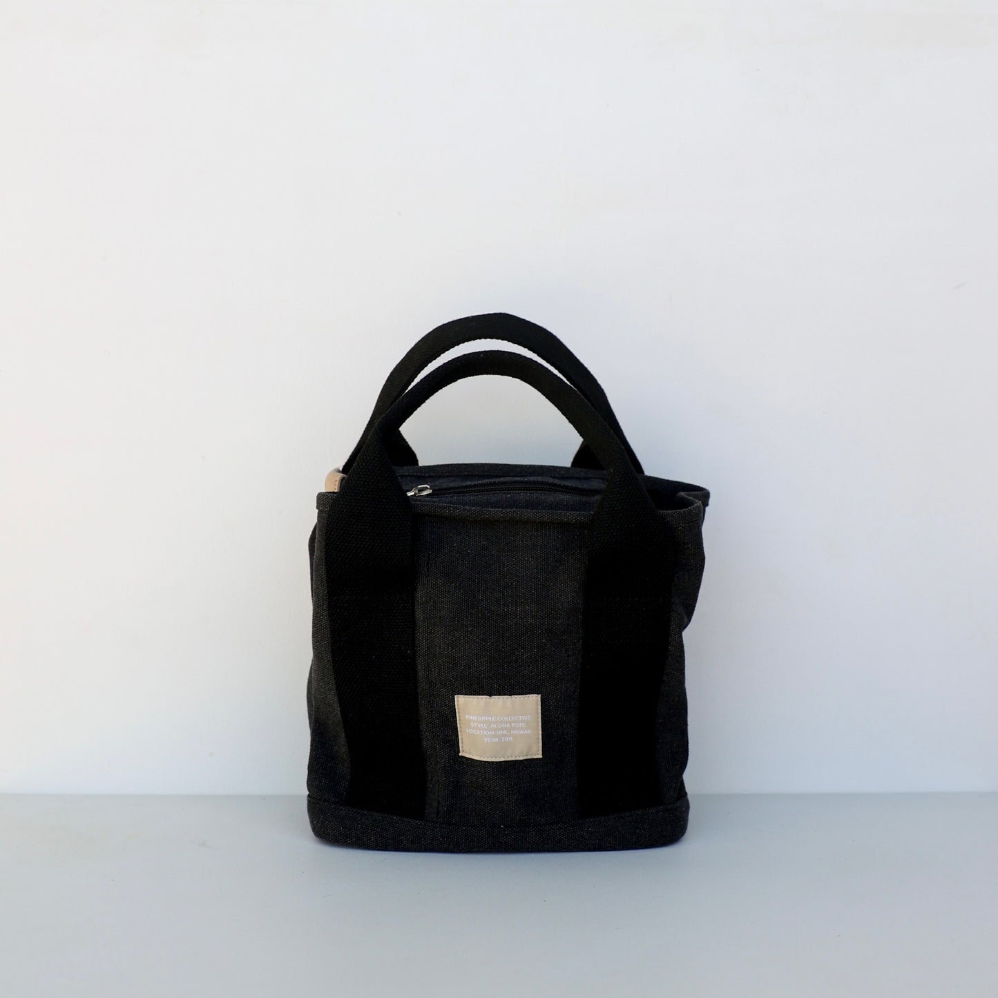 Aloha Tote Mini (black denim)
