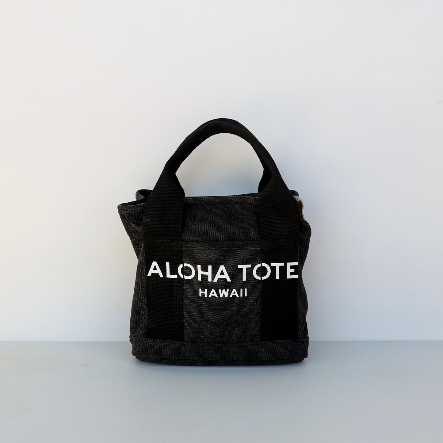 Aloha Tote Mini (black denim)