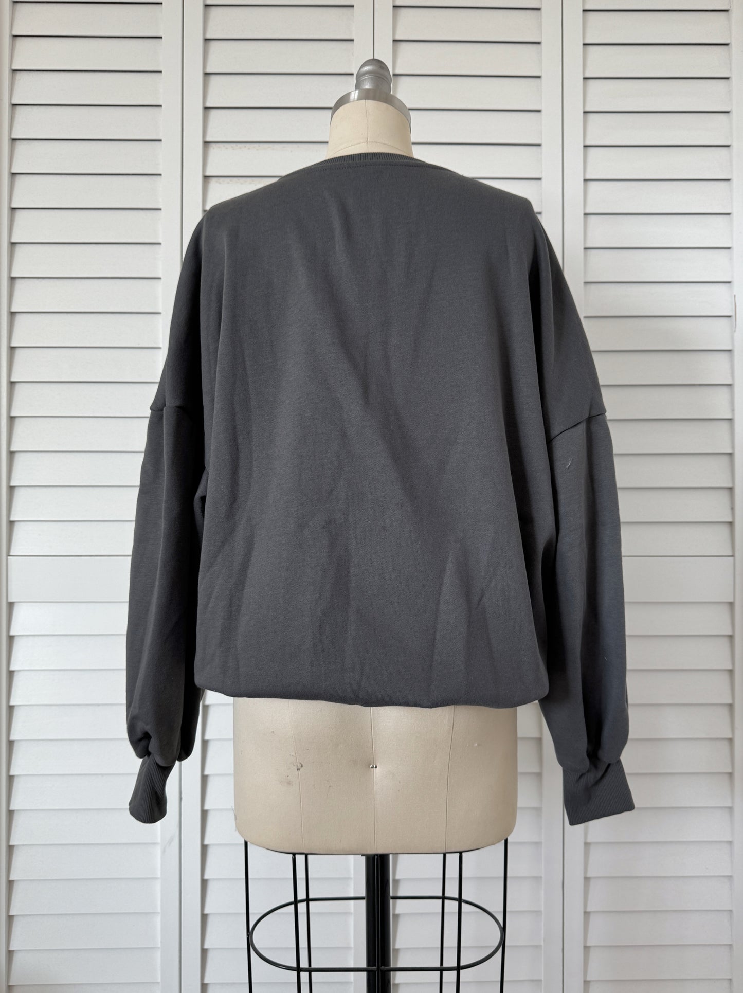 A&W Sweatshirt Charcoal/Light Gray