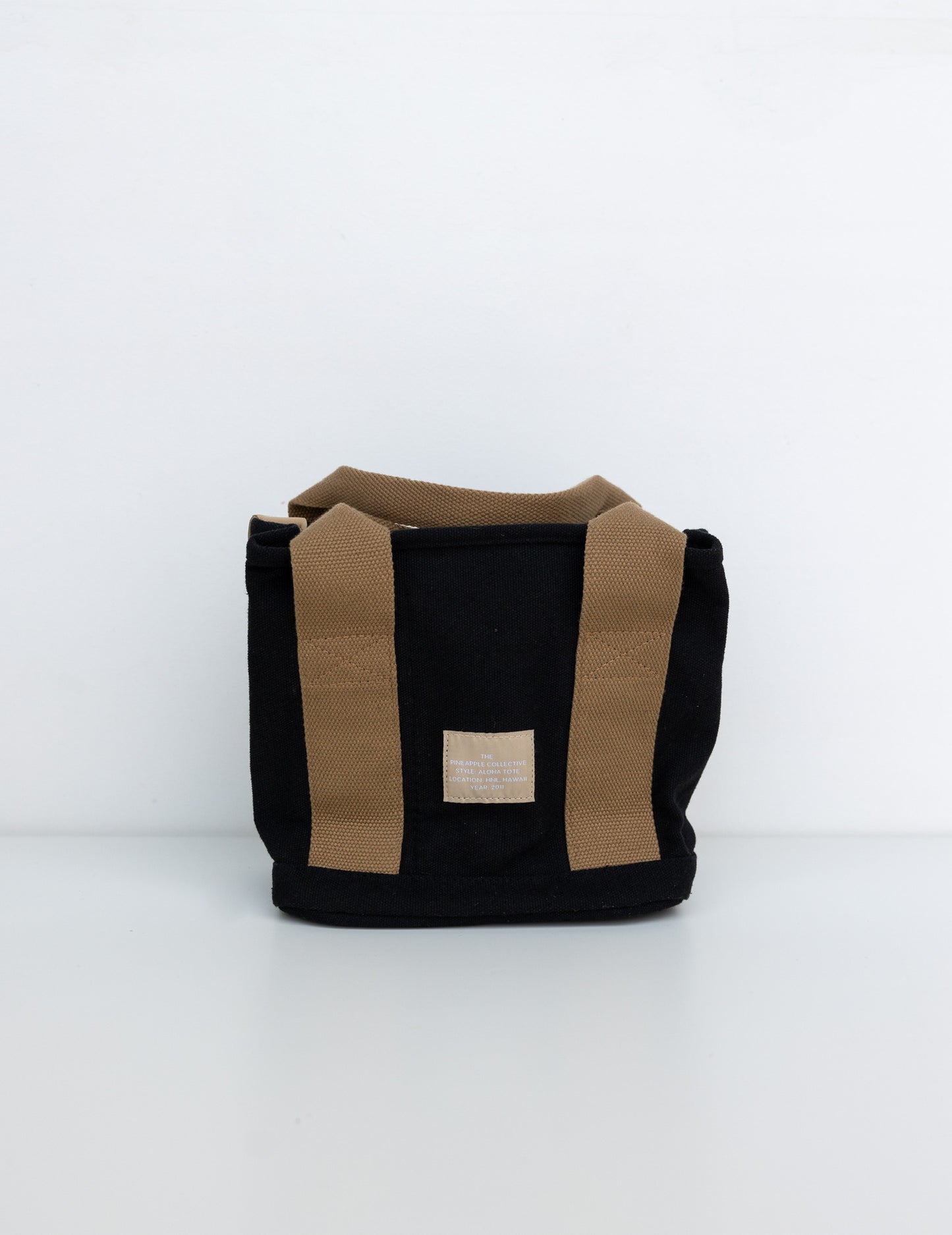 The Aloha Tote Mini (black/beige)