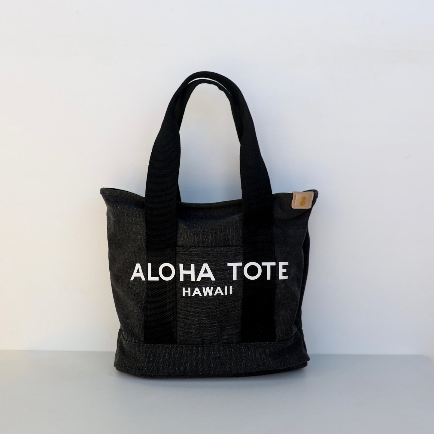 Aloha Tote Medium (black denim)
