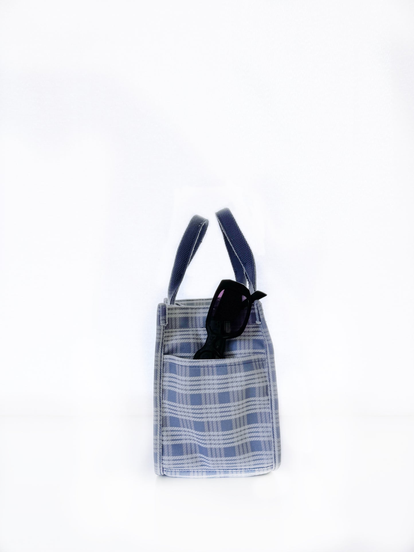 Little Aloha Tote- vintage blue