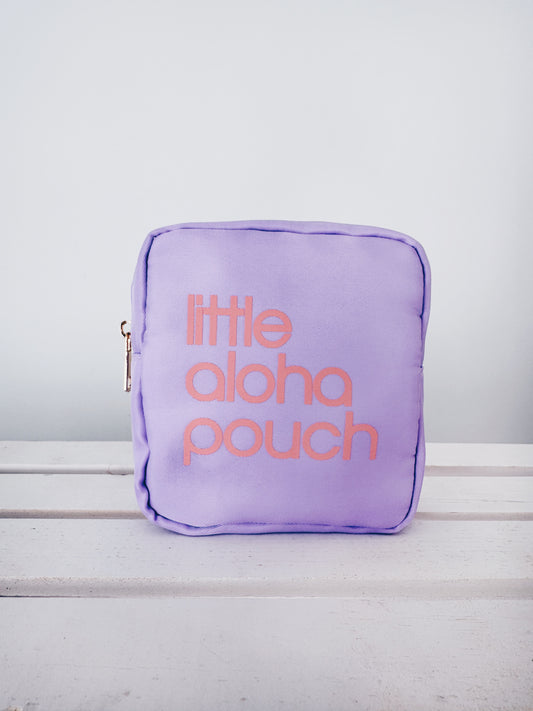 Little Aloha Pouch (lilac/peach)