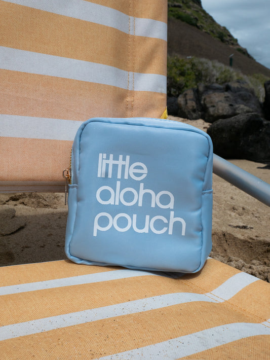 Little Aloha Pouch (sky blue)