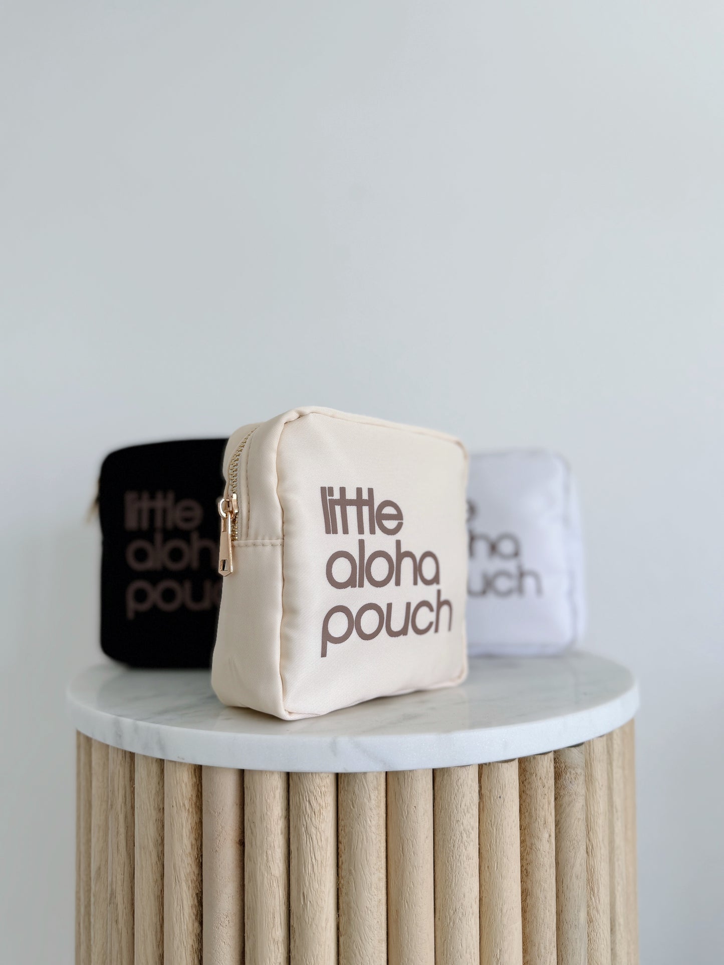 Little Aloha Pouch (nude/mocha)