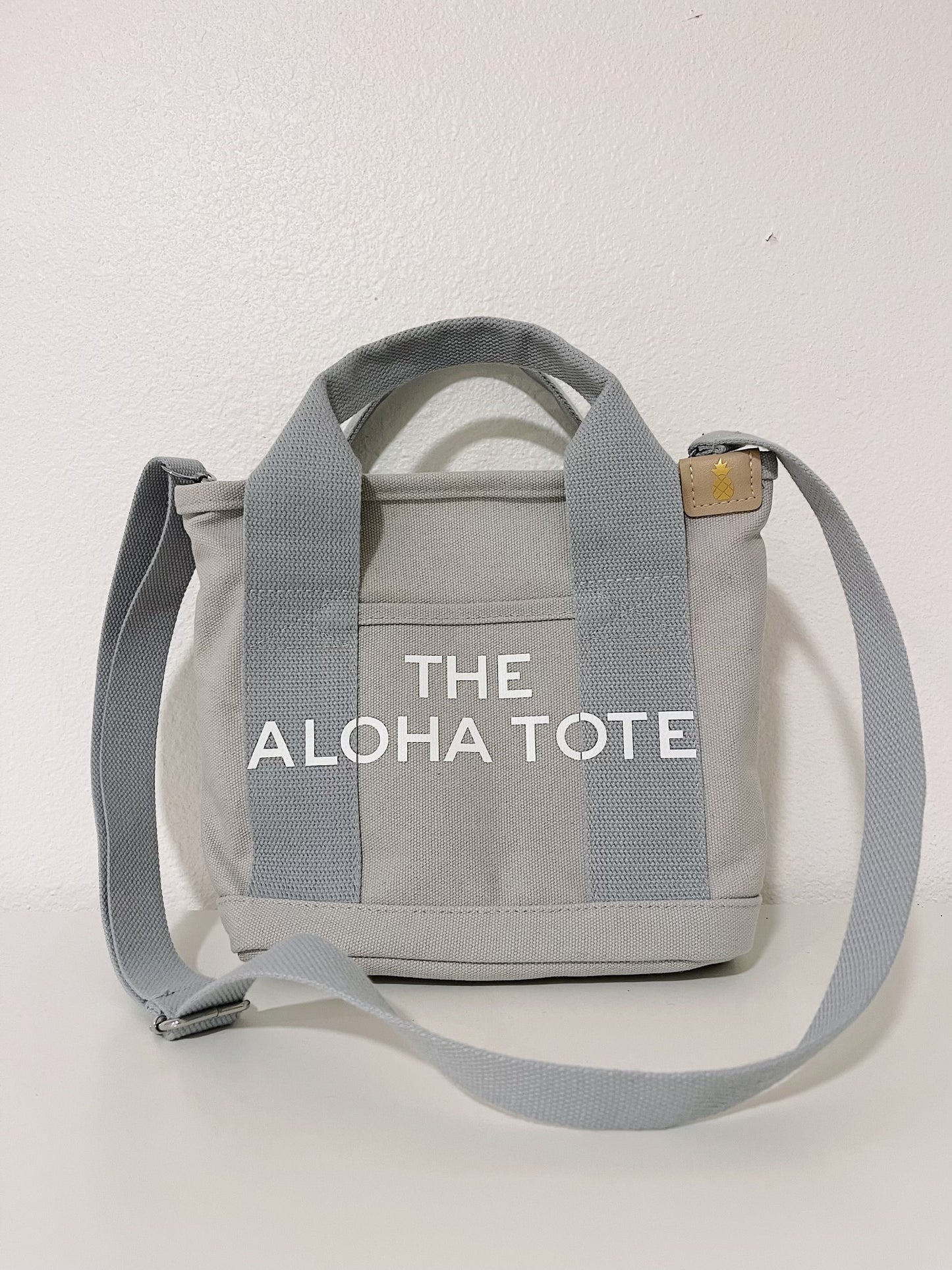 The Aloha Tote Mini (light grey)