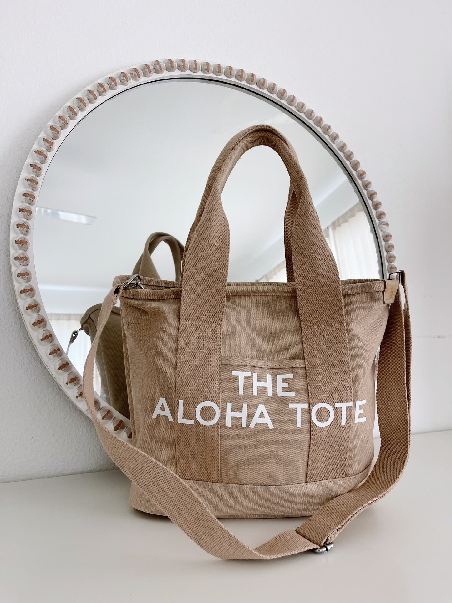 The Aloha Tote Medium (beige)