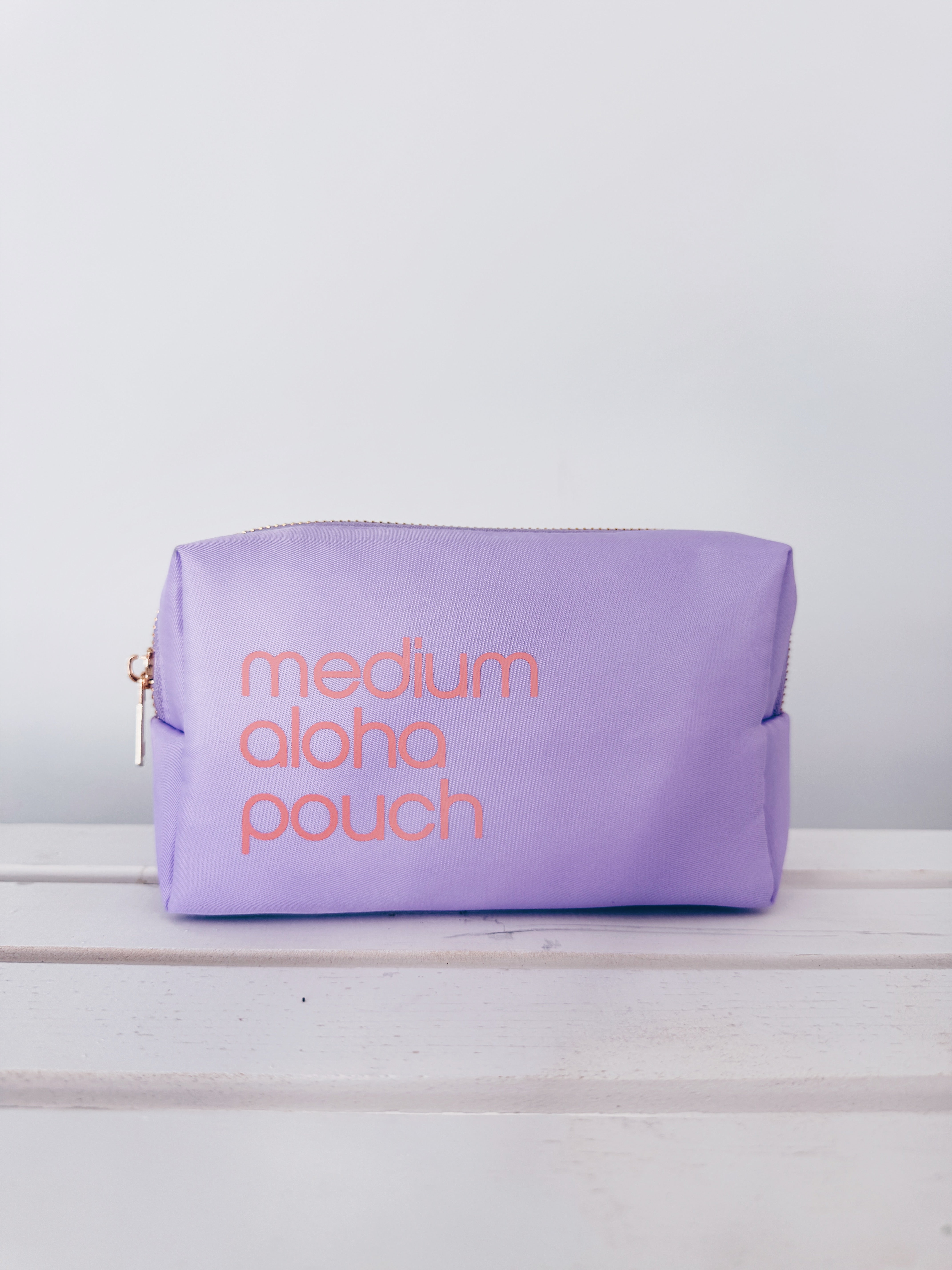 Medium Aloha Pouch (lilac/peach) – The Pineapple Collective