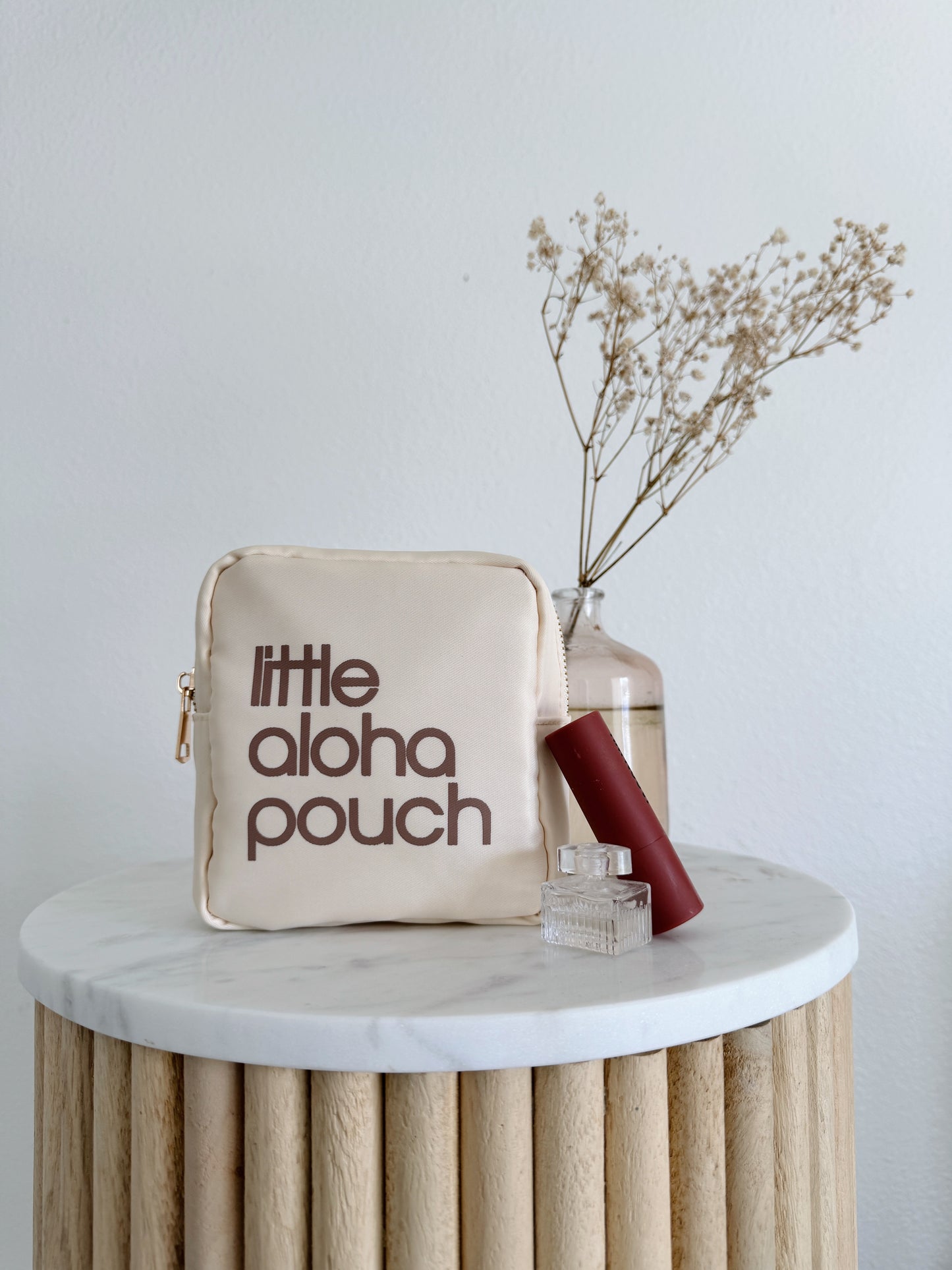 Little Aloha Pouch (nude/mocha)