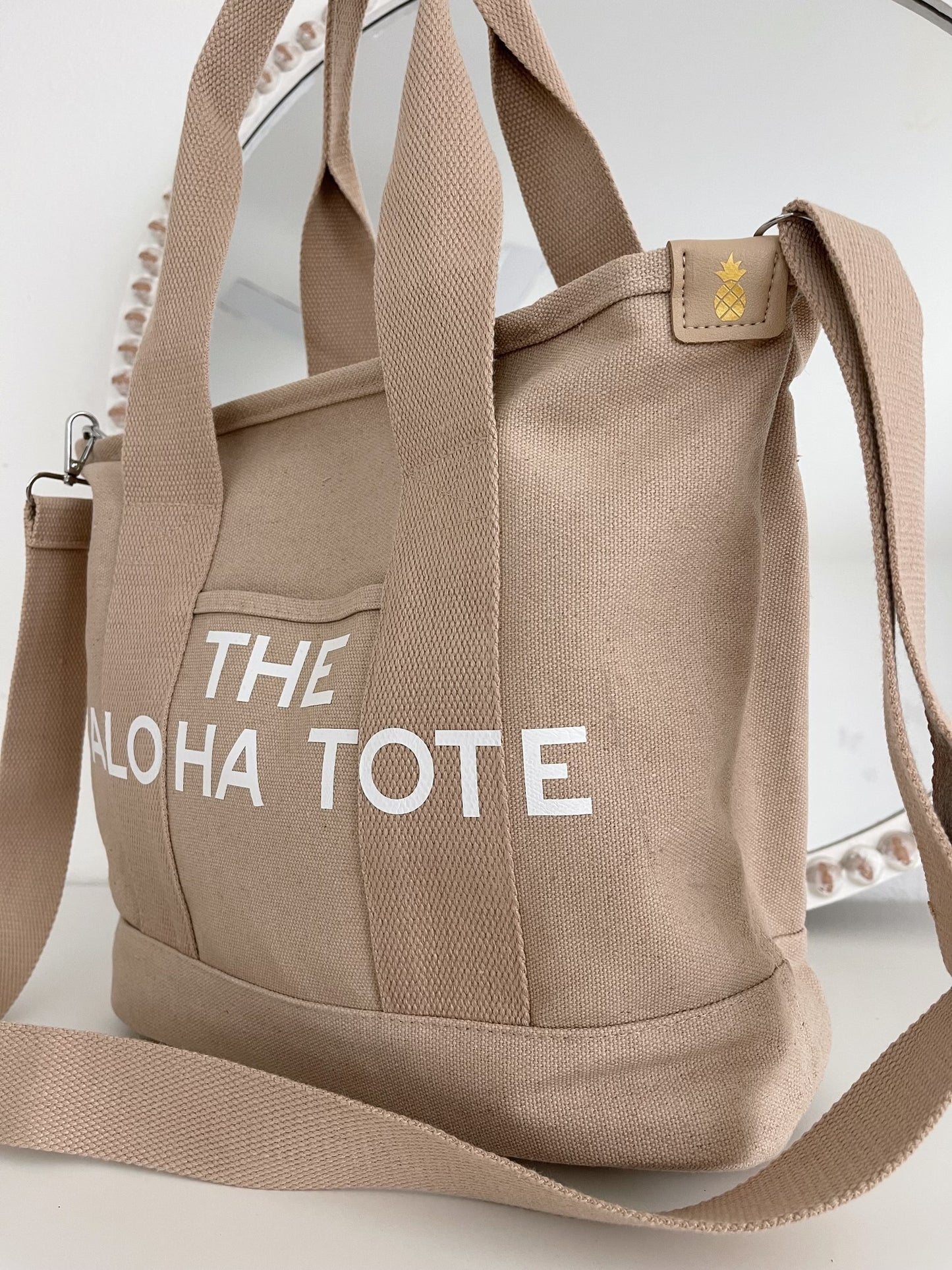 The Aloha Tote Medium (beige)