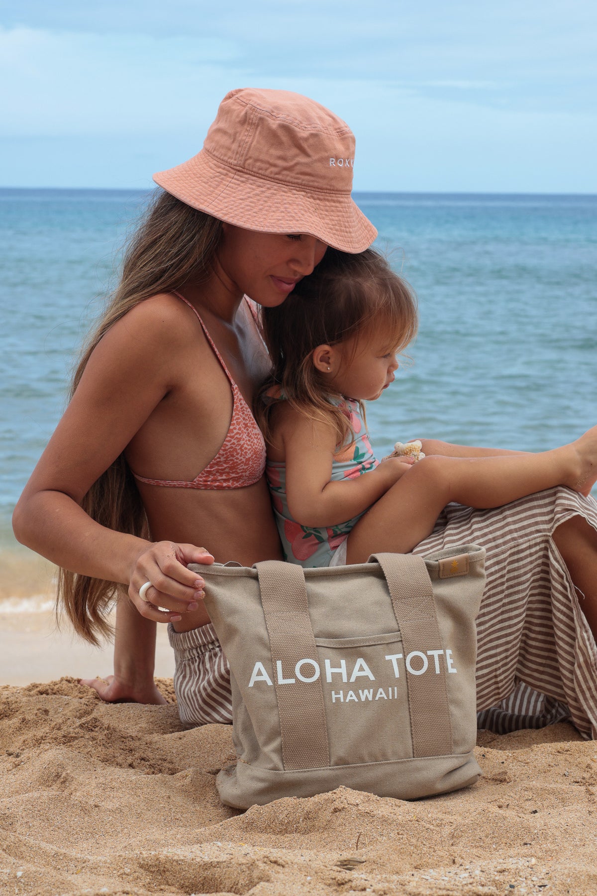 Aloha Tote Medium- sand