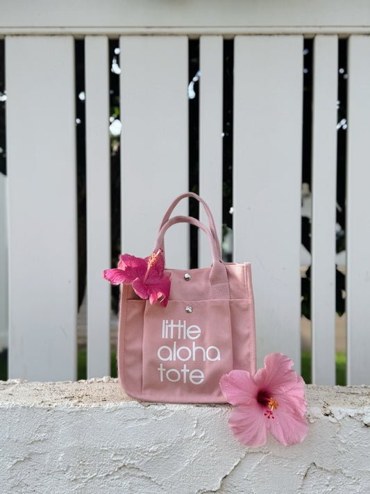 Little Aloha Tote (pink)