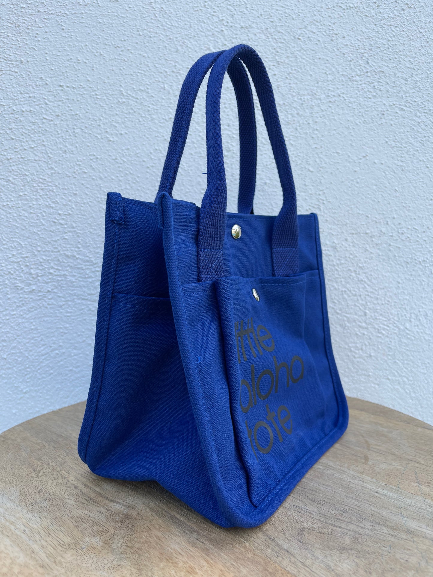 Little Aloha Tote (deep blue)