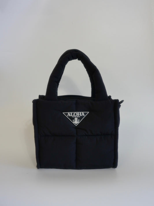 Luxe Aloha Puffer Mini (black)