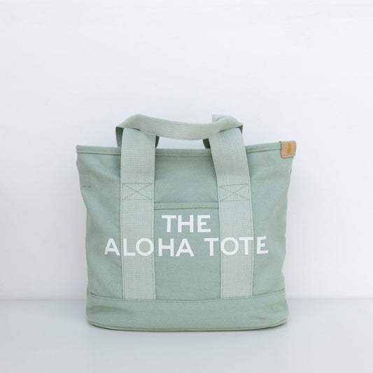 The Aloha Tote Medium (seafoam)