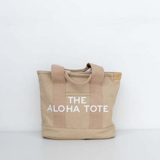 The Aloha Tote Medium (beige)