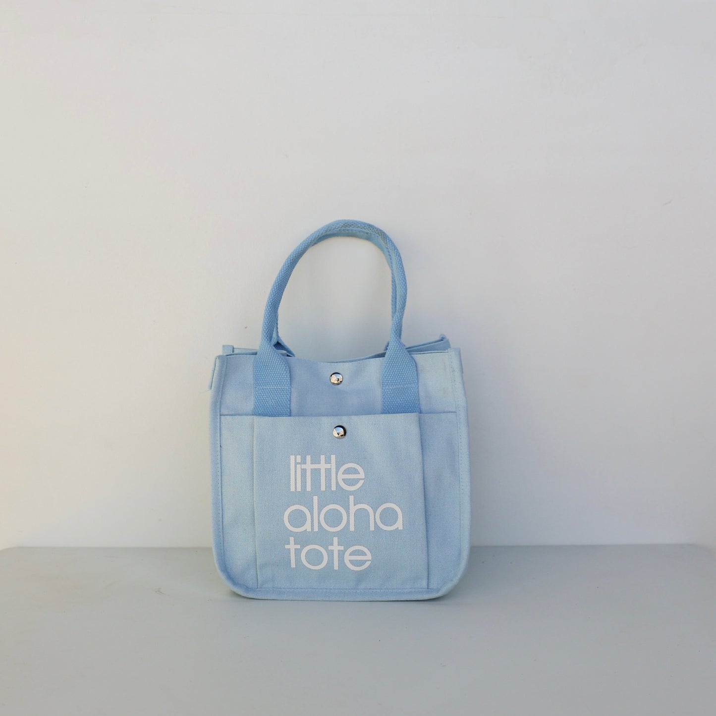 Little Aloha Tote (sky blue)